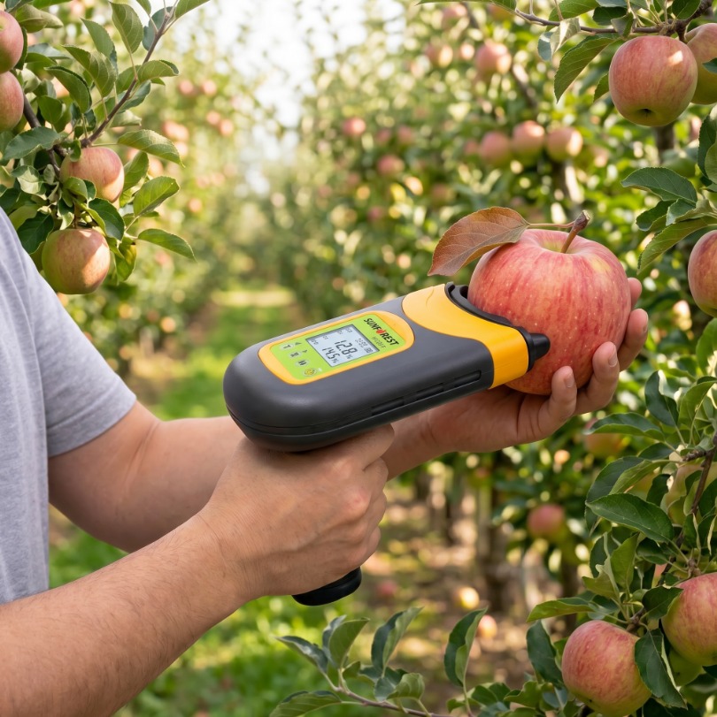 Medidor de materia seca NIR H-100F para manzana y pera